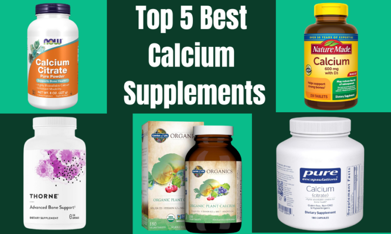 Top 5 Best Calcium Supplements for Optimal Bone Health